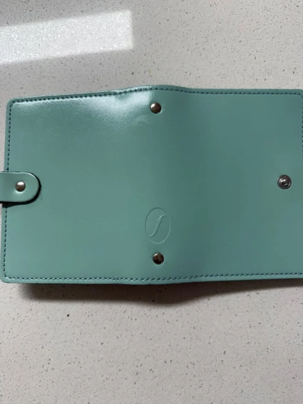 Filofax The Original Pocket Organizer Real Leather Duck Egg Planner